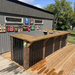 Utebaren klar!