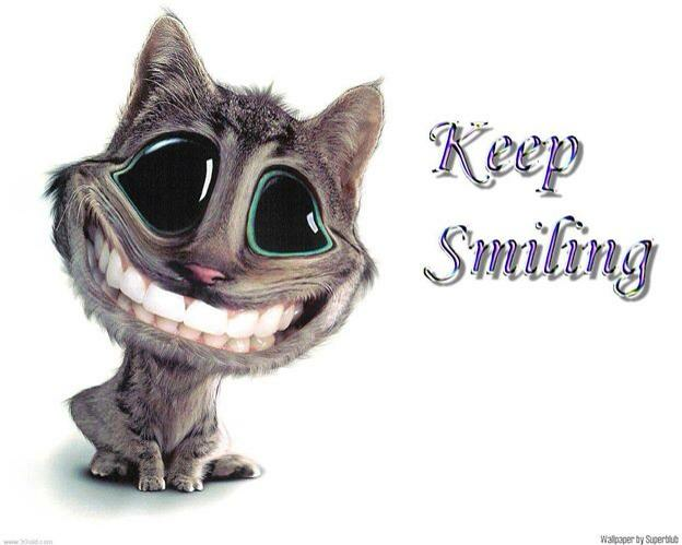 smiling