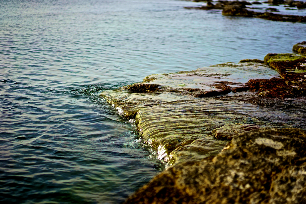 Water pouring from Rauks